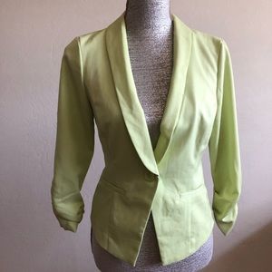 Metaphor light green small long sleeves cardigan